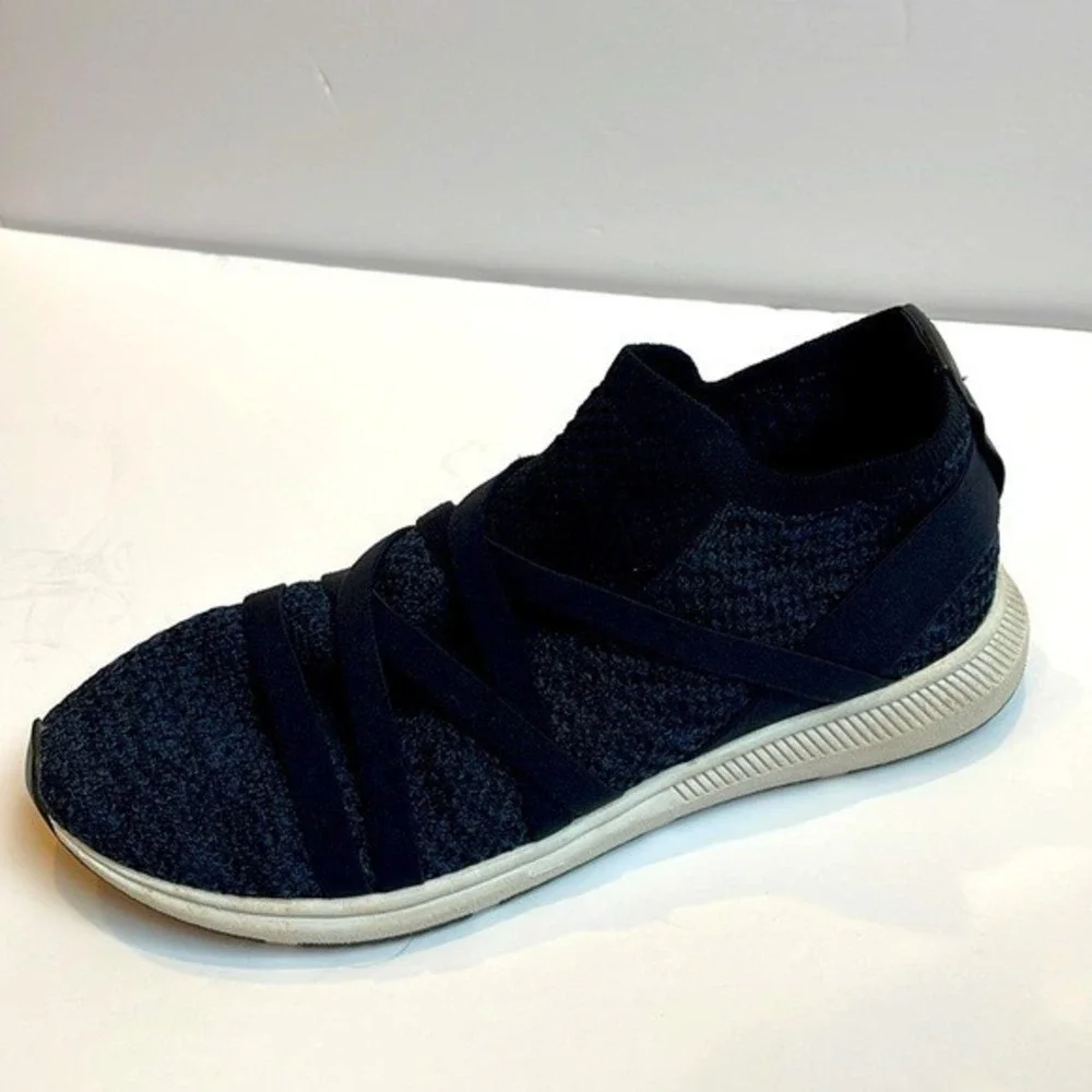Eileen Fisher Xanady Blue‎ Black Knit Sneakers 6